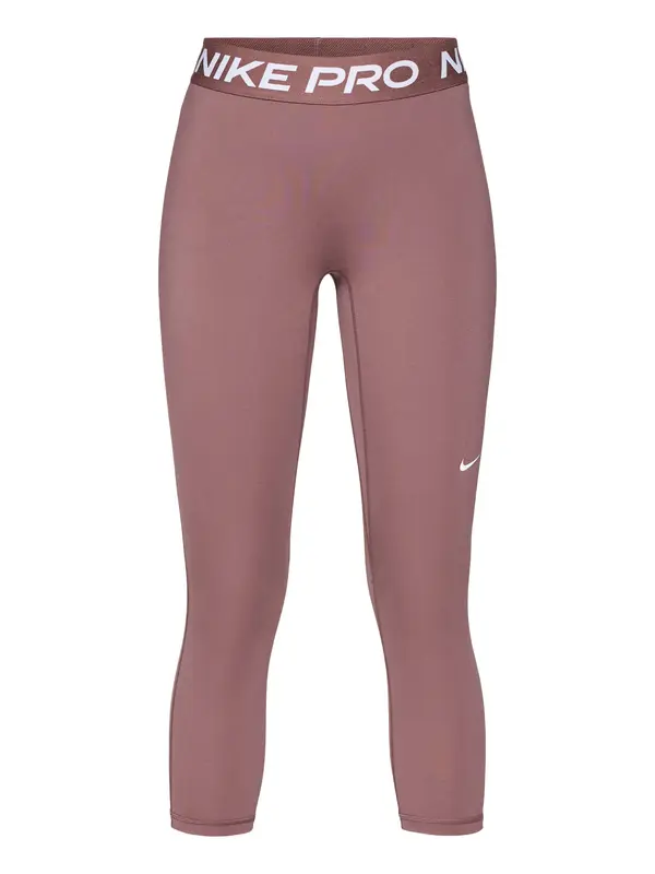 NIKE NIKE Sportske hlače 'NP 365'  sivkasto ljubičasta (mauve) / bijela