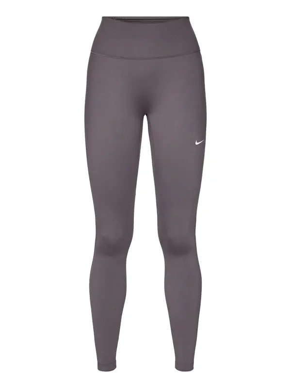 NIKE NIKE Sportske hlače 'ONE'  kameno siva / bijela