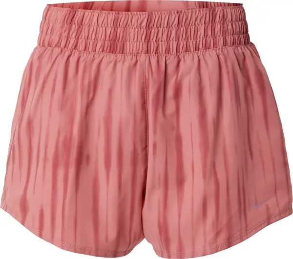 NIKE NIKE Sportske hlače 'ONE'  srebrno siva / magenta / prljavo roza