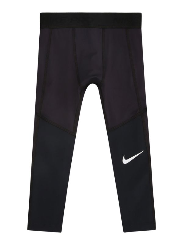 NIKE NIKE Sportske hlače 'PRO'  crna / bijela