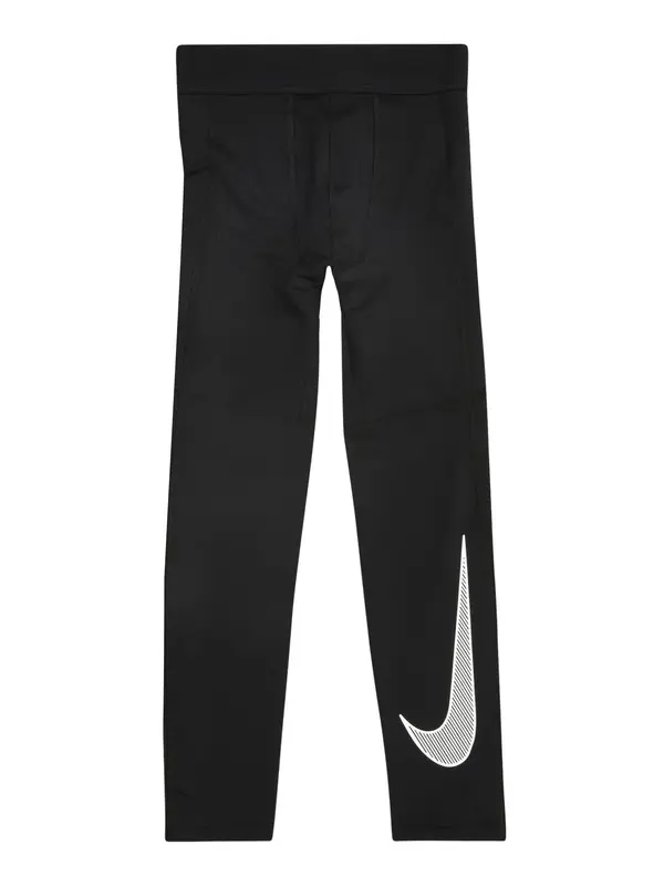 NIKE NIKE Sportske hlače 'Pro'  crna / bijela