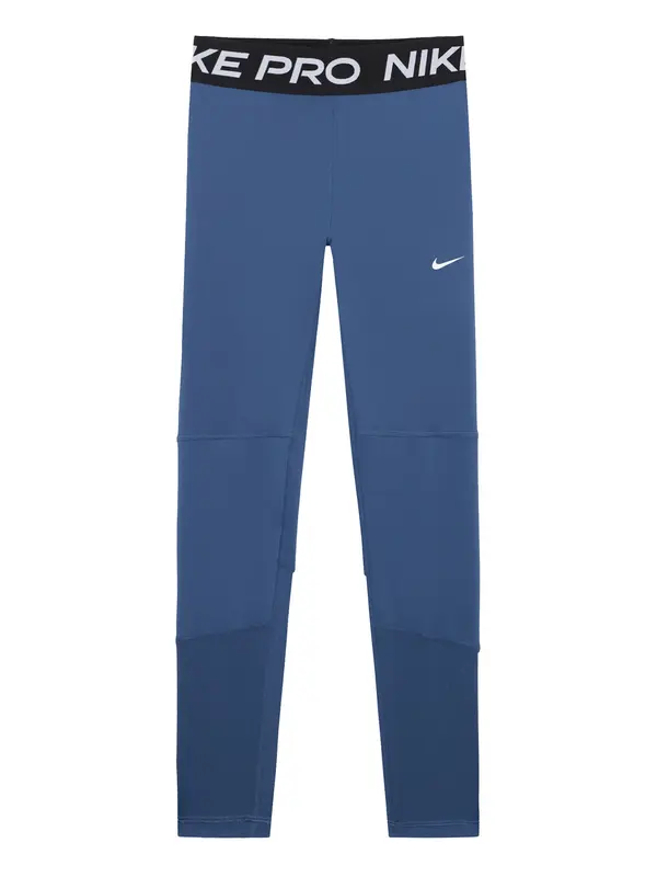NIKE NIKE Sportske hlače 'Pro'  mornarsko plava / crna / bijela
