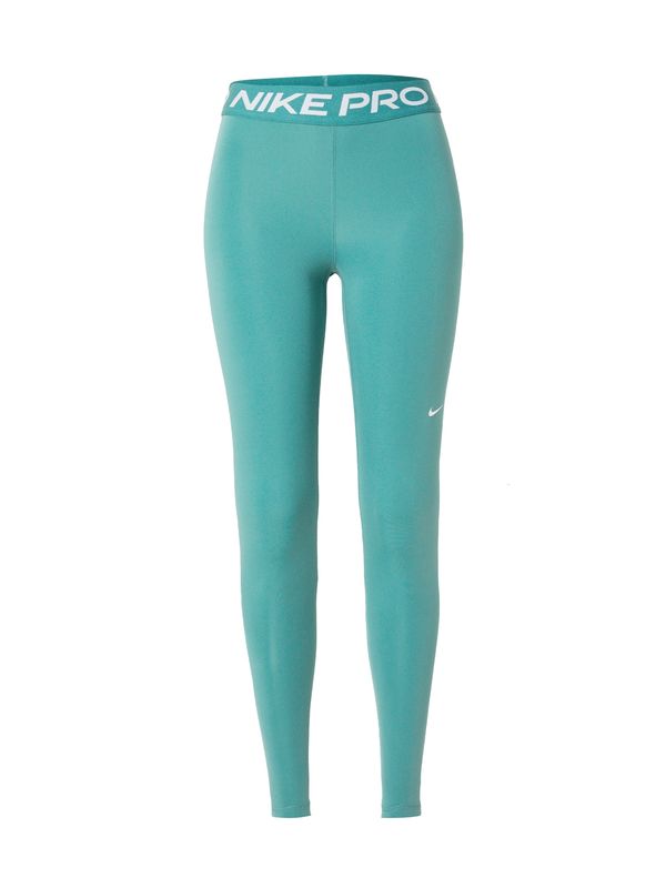 NIKE NIKE Sportske hlače 'Pro'  zelena / bijela
