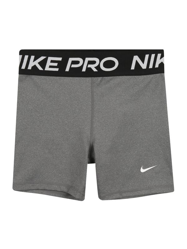 NIKE NIKE Sportske hlače  siva melange / crna / bijela