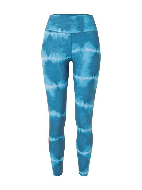 NIKE NIKE Sportske hlače  svijetloplava / petrol / narančasta / bijela