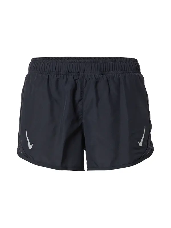 NIKE NIKE Sportske hlače 'Tempo Race'  crna / srebro