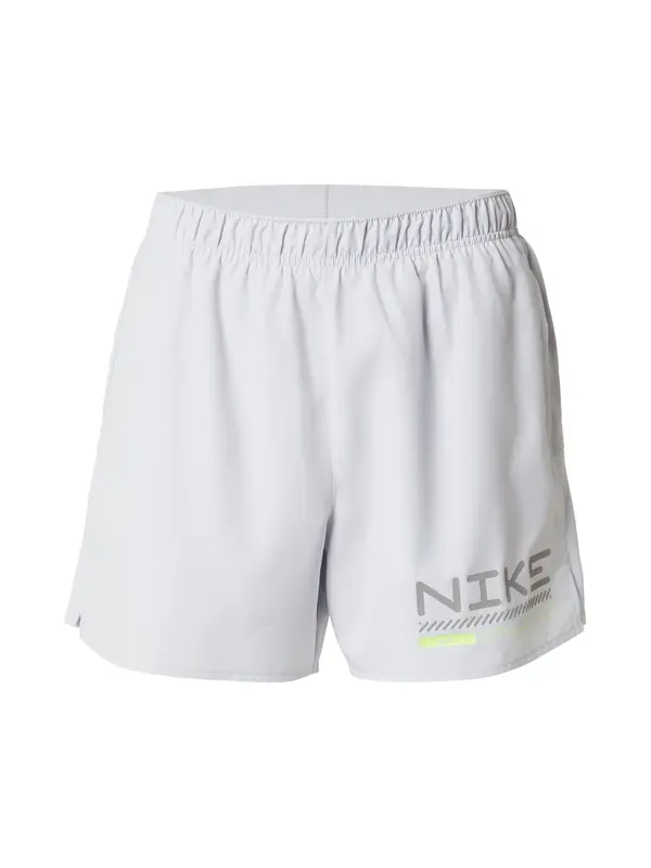 NIKE NIKE Sportske hlače 'WNTRZ CHLNGR'  svijetlosiva / tamo siva / jabuka