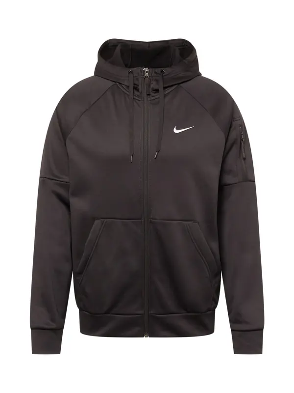NIKE NIKE Sportski gornji dio trenirke  crna / bijela