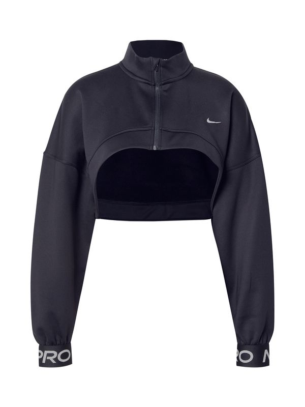 NIKE NIKE Sportski gornji dio trenirke 'Pro'  crna / prljavo bijela