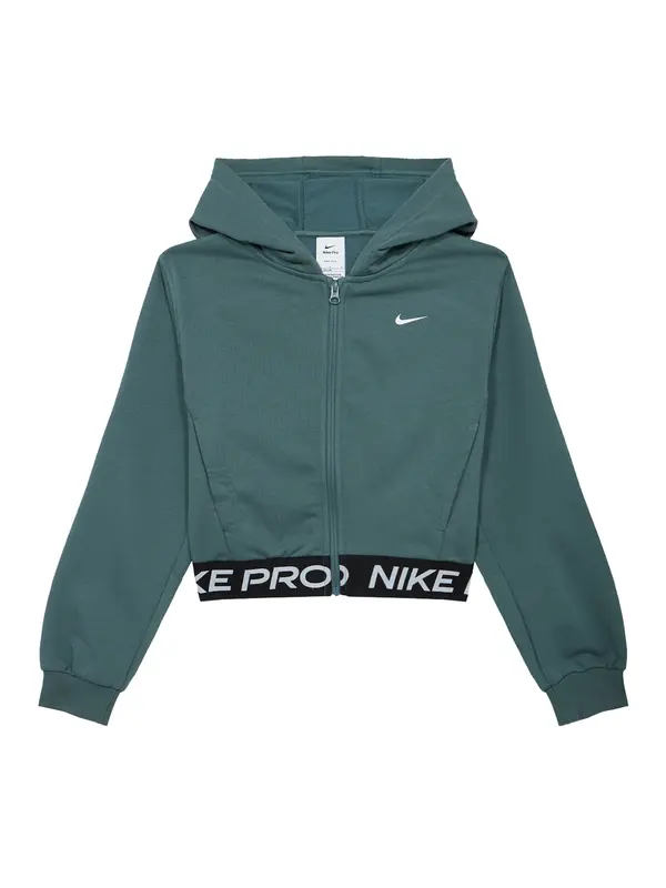 NIKE NIKE Sportski gornji dio trenirke 'Pro'  tamno zelena / crna / bijela