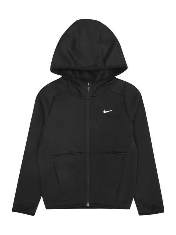 NIKE NIKE Sportski gornji dio trenirke 'Therma Fleece'  crna