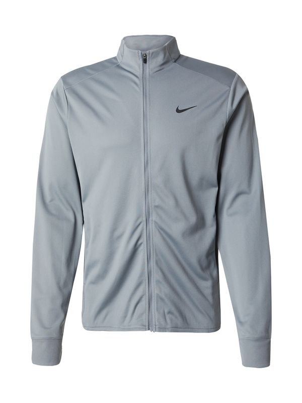 NIKE NIKE Sportski gornji dio trenirke 'TOTALITY'  bazalt siva / crna