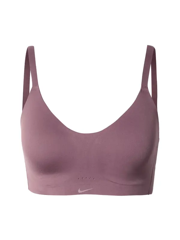 NIKE NIKE Sportski grudnjak 'ALATE MINIMALIST'  sivkasto ljubičasta (mauve)