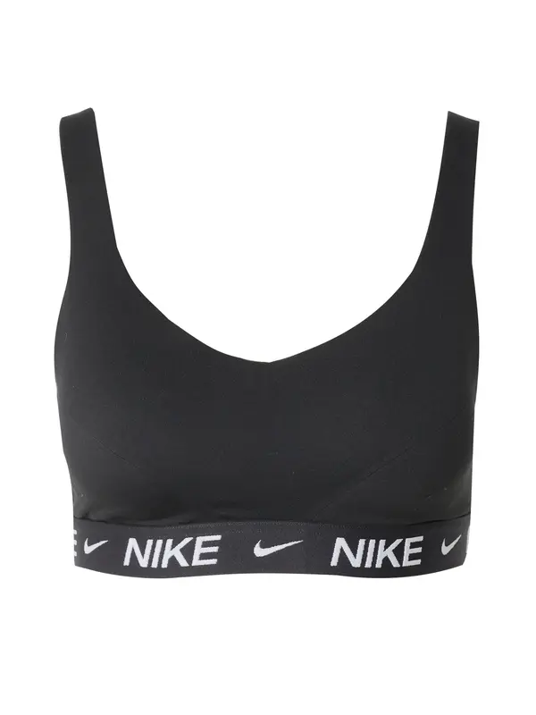 NIKE NIKE Sportski grudnjak 'Indy'  crna / bijela