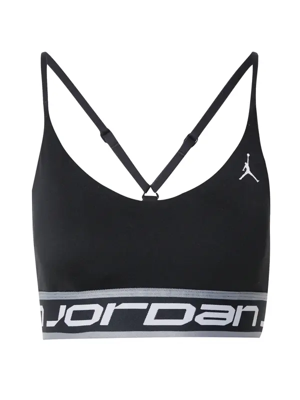 NIKE NIKE Sportski grudnjak 'INDY'  crna / bijela