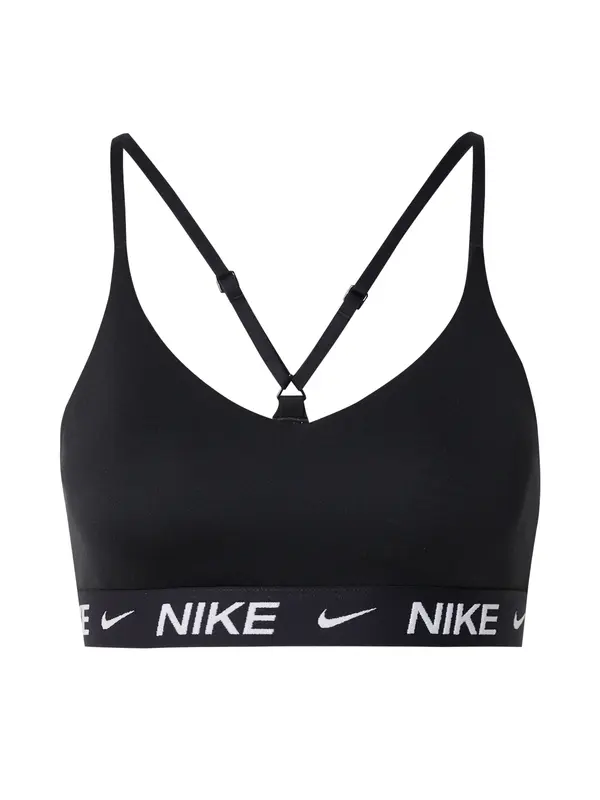 NIKE NIKE Sportski grudnjak 'Indy'  crna / bijela