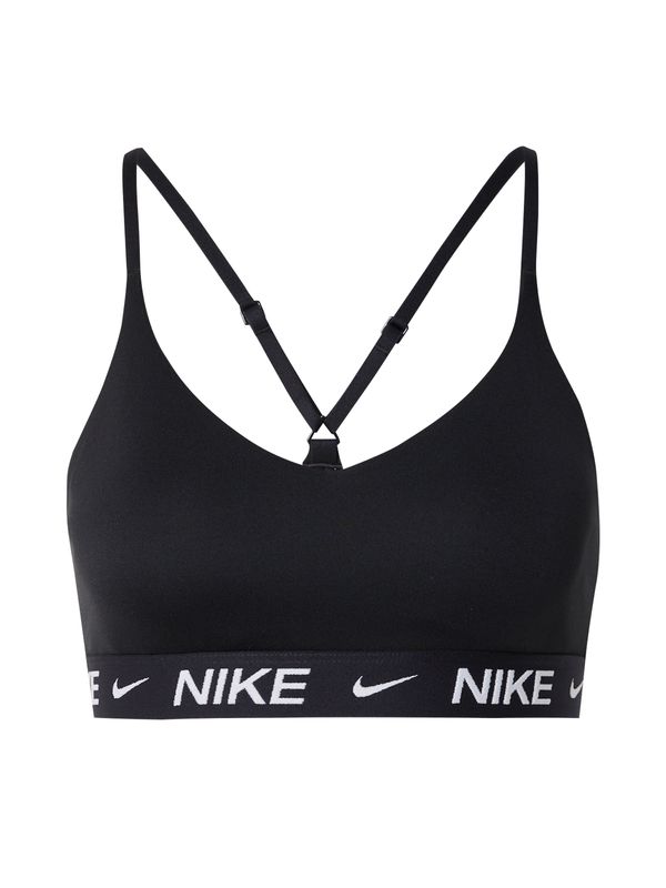 NIKE NIKE Sportski grudnjak 'INDY'  crna / bijela