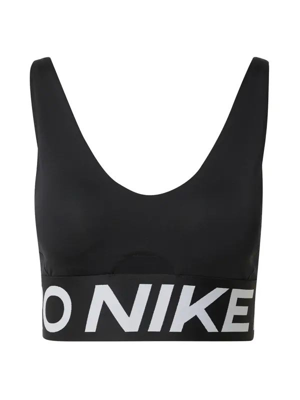 NIKE NIKE Sportski grudnjak 'Indy'  crna / bijela