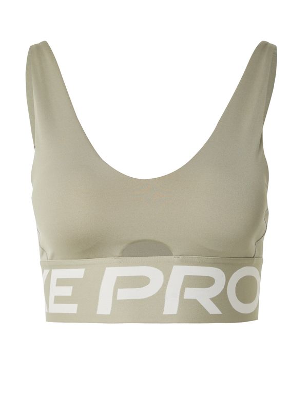 NIKE NIKE Sportski grudnjak 'INDY'  kaki / prljavo bijela