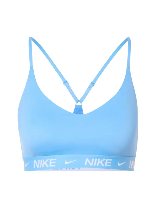 NIKE NIKE Sportski grudnjak 'INDY'  svijetloplava / bijela