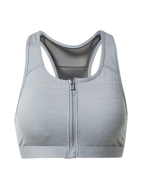 NIKE NIKE Sportski grudnjak  siva / crna