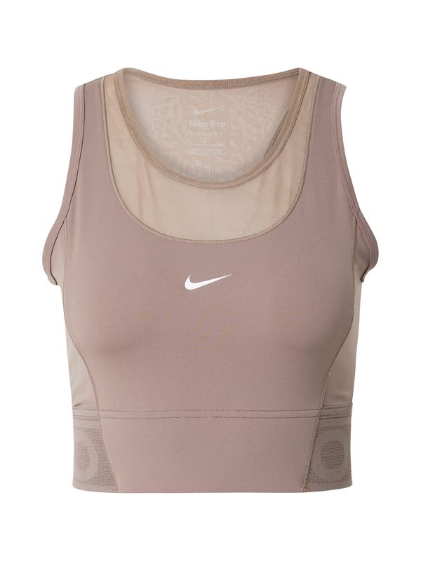 NIKE NIKE Sportski top  brokat / bijela