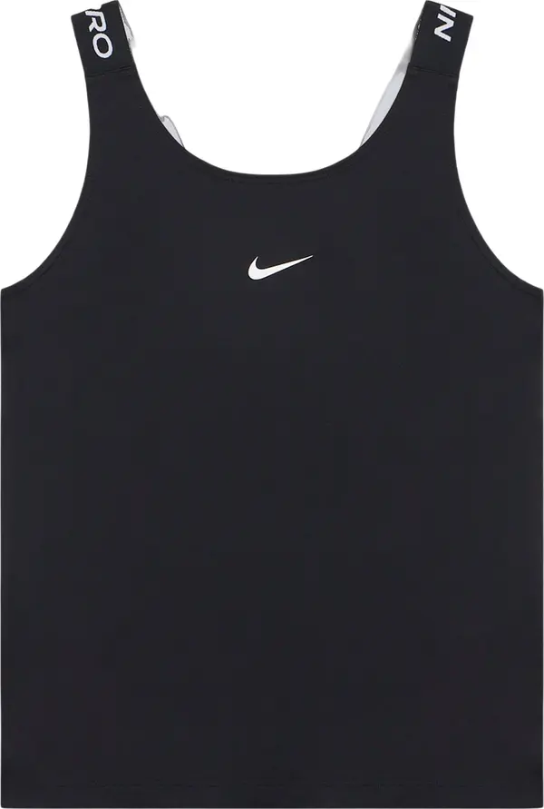 NIKE NIKE Sportski top  crna / bijela