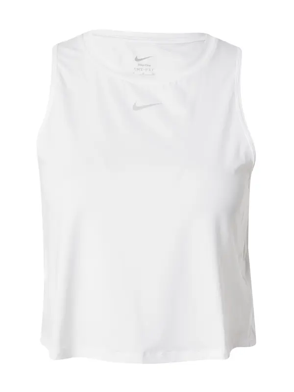 NIKE NIKE Sportski top 'ONE CLASSIC'  siva / bijela
