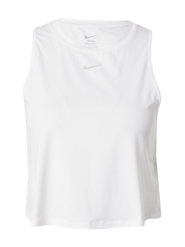 NIKE NIKE Sportski top 'ONE CLASSIC'  siva / bijela