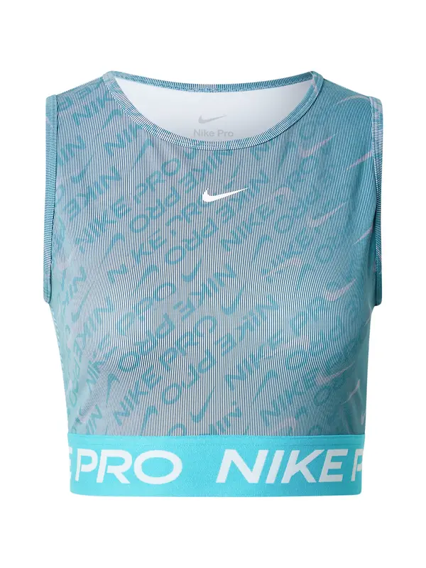 NIKE NIKE Sportski top  plava / nebesko plava / bijela