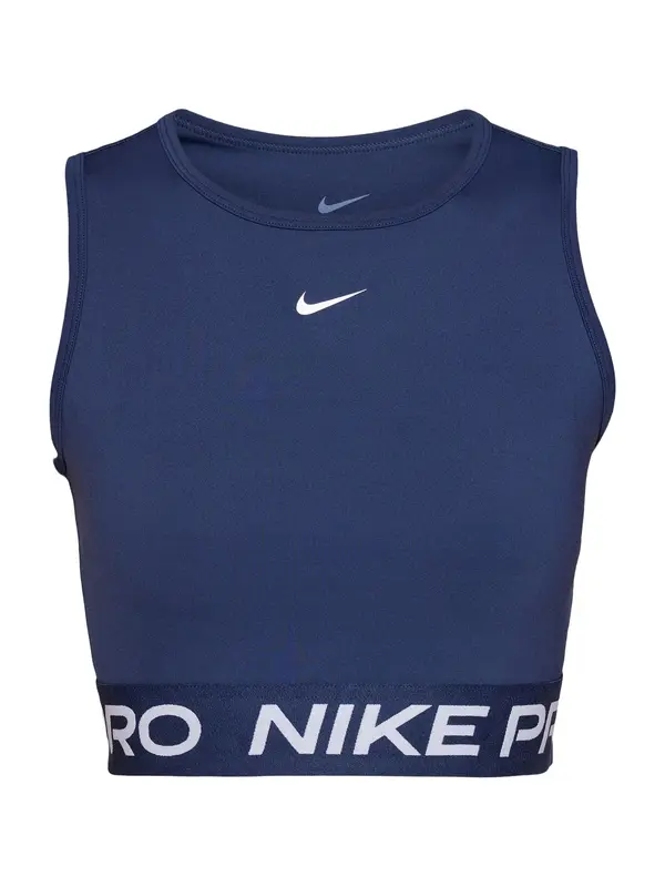 NIKE NIKE Sportski top 'Pro 365'  crno plava / bijela