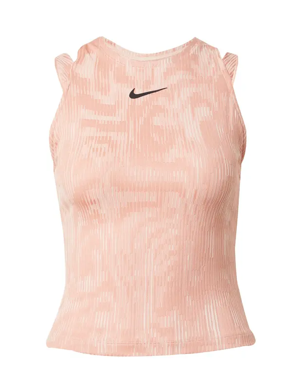 NIKE NIKE Sportski top  roza / prljavo roza / crna