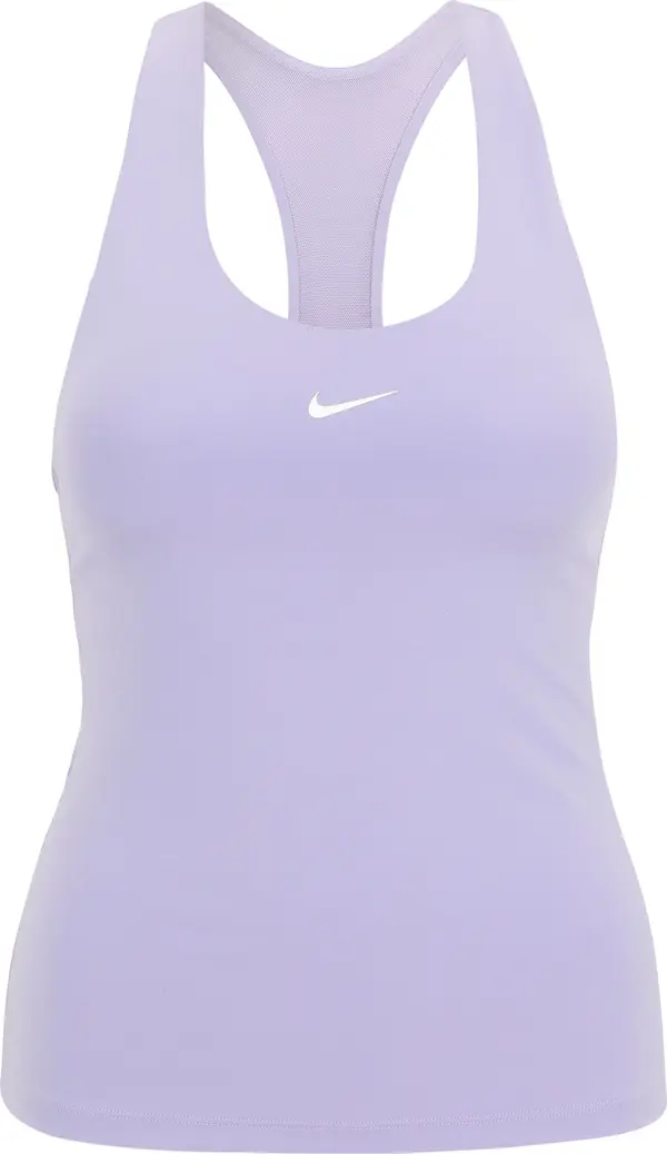 NIKE NIKE Sportski top 'SWOOSH'  svijetloljubičasta / bijela