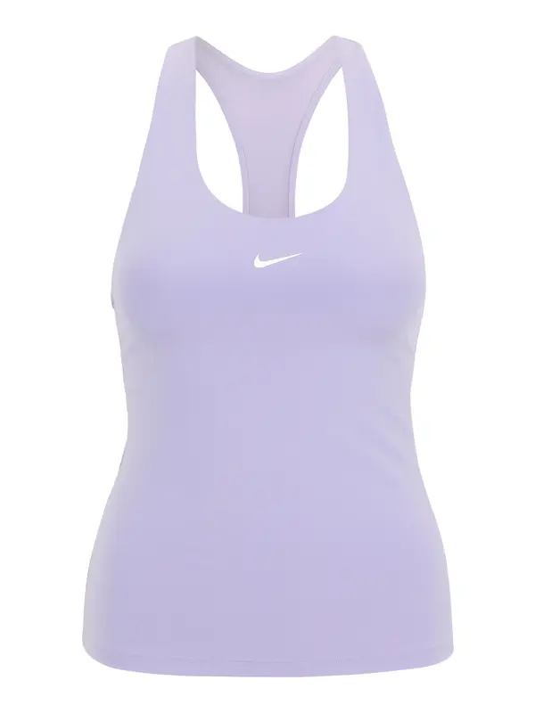 NIKE NIKE Sportski top 'SWOOSH'  svijetloljubičasta / bijela