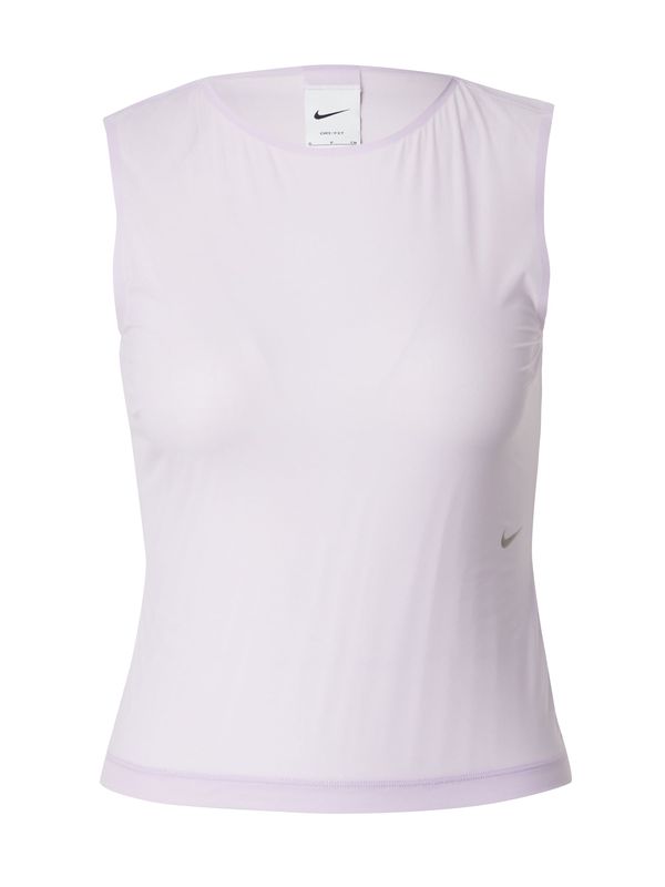 NIKE NIKE Sportski top  tamo siva / lila