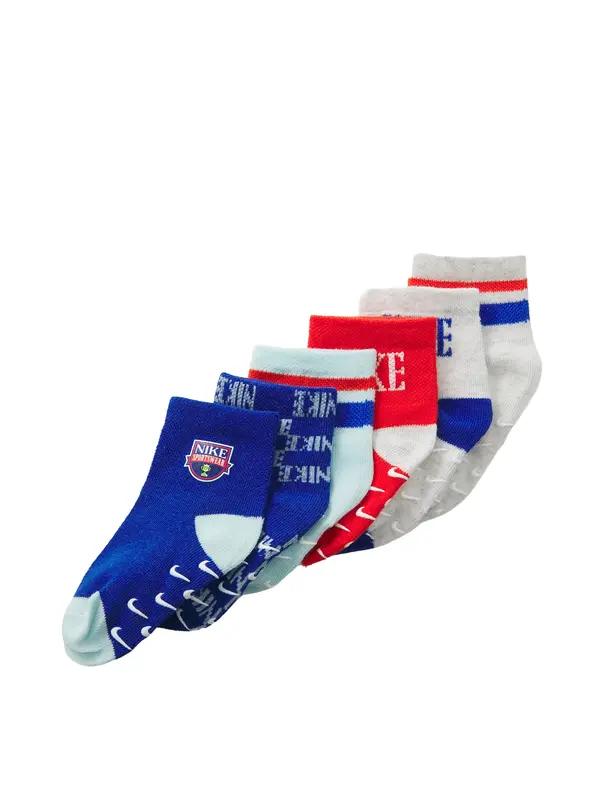 Nike Sportswear Nike Sportswear Čarape 'ACE YOUR GAME'  kobalt plava / pastelno plava / svijetlosiva / crvena