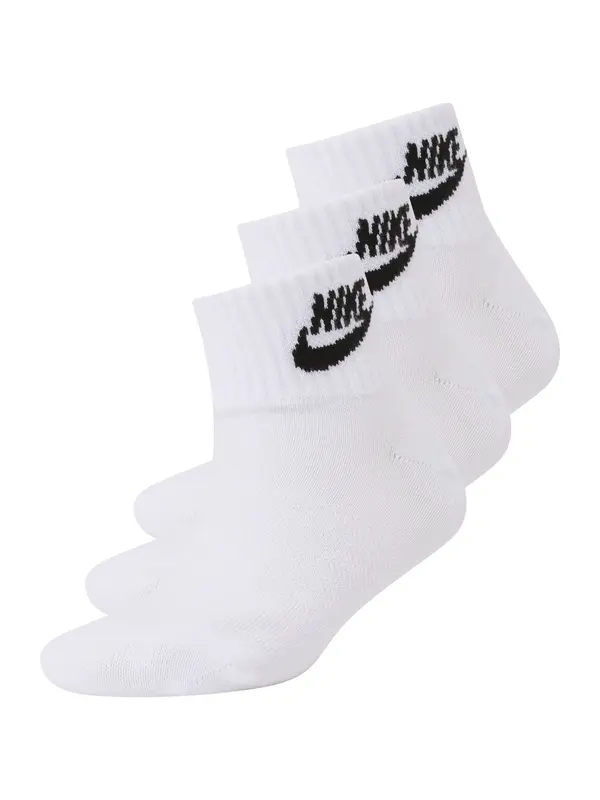 Nike Sportswear Nike Sportswear Čarape 'Everyday'  crna / bijela