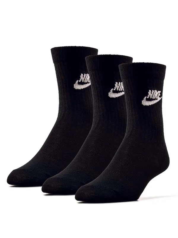 Nike Sportswear Nike Sportswear Čarape 'Everyday Essential'  crna / bijela