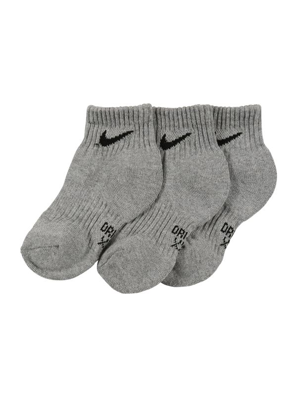 Nike Nike Sportswear Čarape  siva / crna