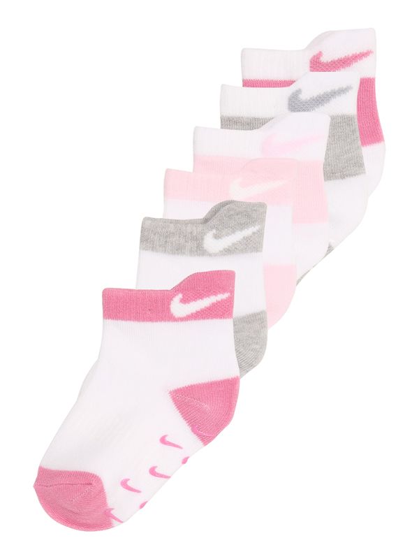 Nike Sportswear Nike Sportswear Čarape  siva melange / roza / roza / bijela