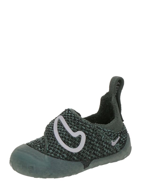 Nike Sportswear Nike Sportswear Dječje cipele za hodanje 'Swoosh 1'  siva / tamno zelena