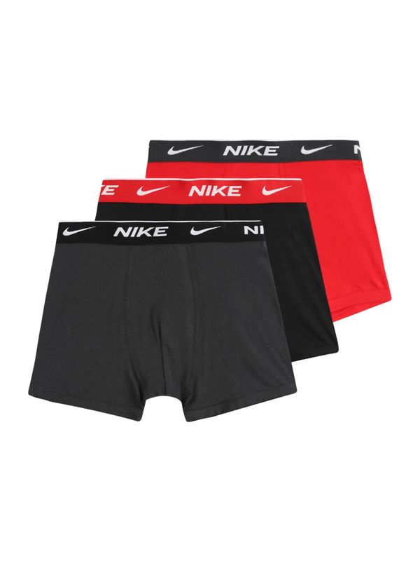 Nike Sportswear Nike Sportswear Gaće  antracit siva / crvena / crna / bijela