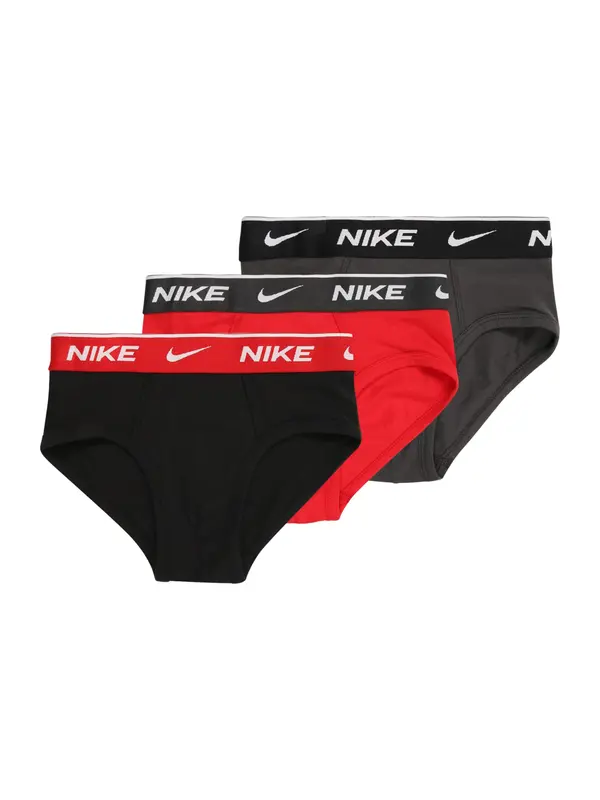 Nike Sportswear Nike Sportswear Gaće  antracit siva / crvena / crna / bijela