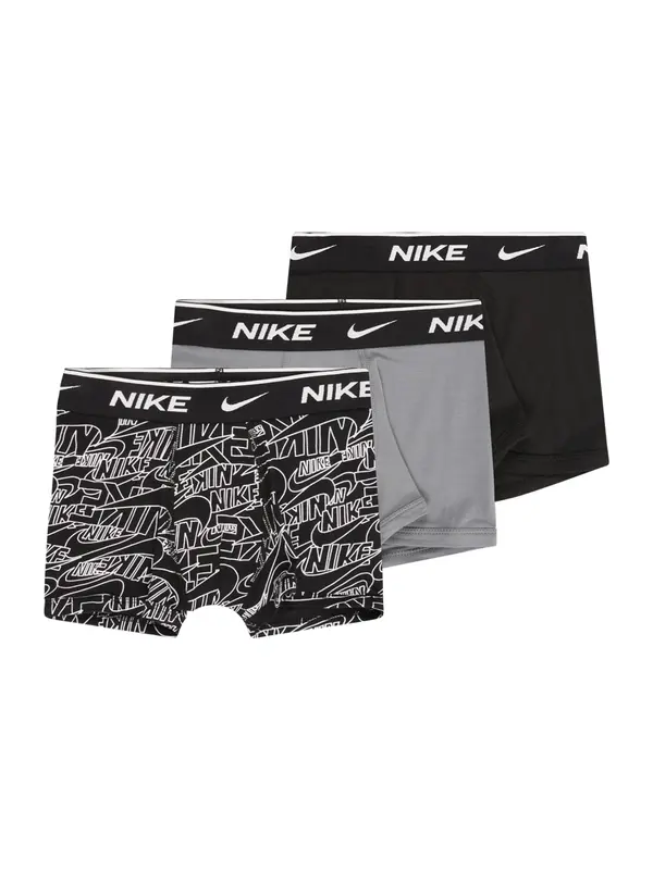 Nike Sportswear Nike Sportswear Gaće 'EVERYDAY'  siva / crna / bijela