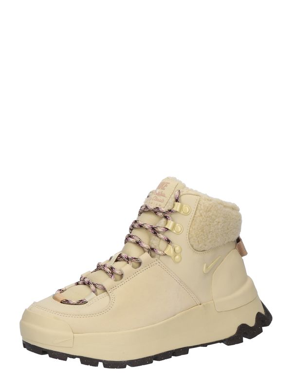 Nike Sportswear Nike Sportswear Gležnjače na vezanje 'CITY CLASSIC'  zlatna