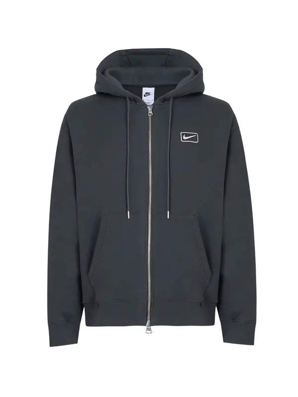 Nike Sportswear Nike Sportswear Gornji dio trenirke  antracit siva / bijela