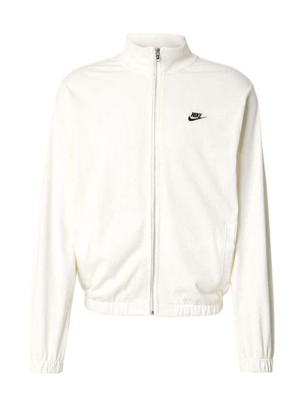 Nike Sportswear Nike Sportswear Gornji dio trenirke 'CLUB'  crna / bijela