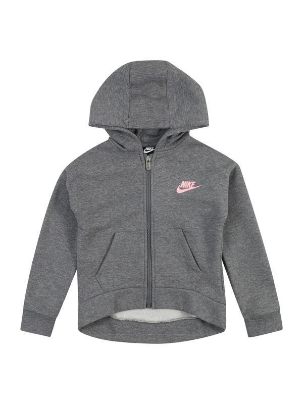 Nike Sportswear Nike Sportswear Gornji dio trenirke 'Club Fleece'  siva melange / svijetloroza