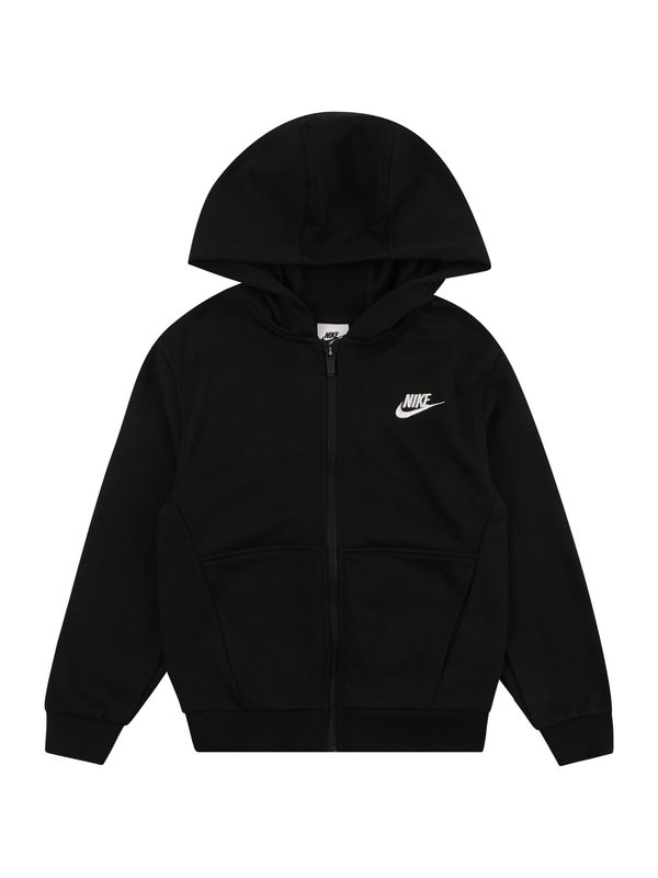 Nike Sportswear Nike Sportswear Gornji dio trenirke  crna / bijela