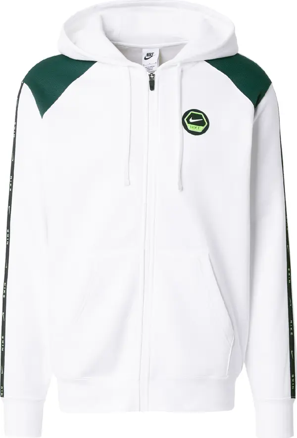 Nike Sportswear Nike Sportswear Gornji dio trenirke  kraljevski zelena / svijetlozelena / bijela